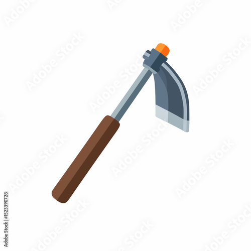 Hoe vector ilustration 