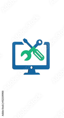 Isolated Computer Repair Se...