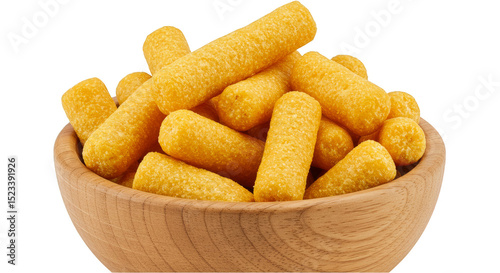 Isolated Corn Sticks Snack ...