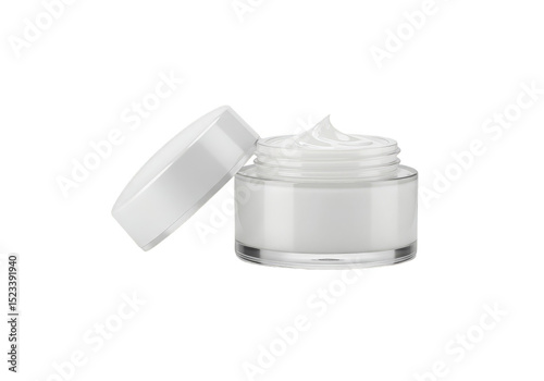 Isolated Cosmetic Cream Jar...