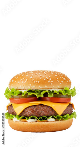 Isolated Delicious Hamburge...