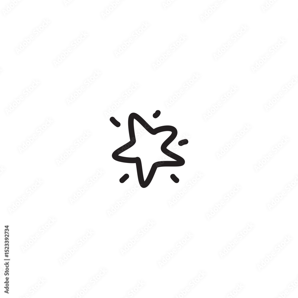 Obraz premium Star icon design vector illustration