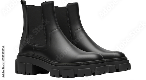 Isolated Fashionable Black ...