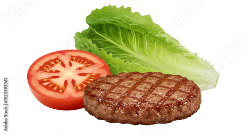 Isolated Food Arrangement w...