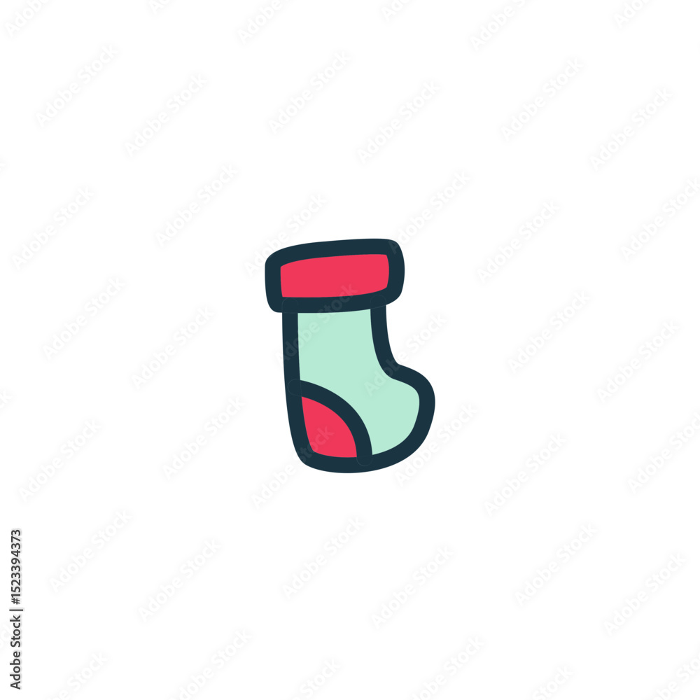 Sock icon design vector illustration Sock icon design vector illustration