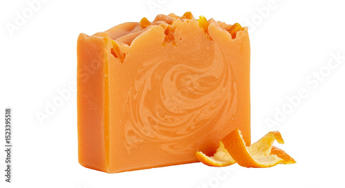 Isolated Handmade Orange So...