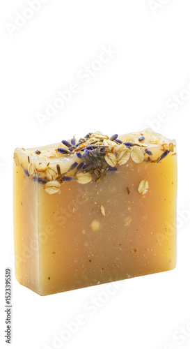 Isolated Handmade Oatmeal L...