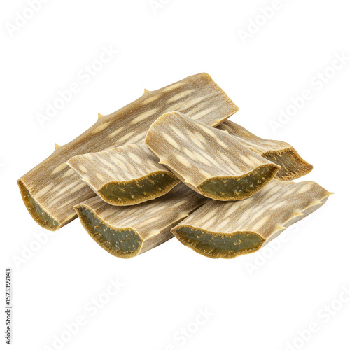 Isolated Pile of Brown Lico...