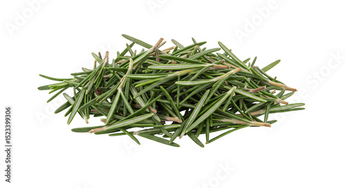 Isolated Pile of Fresh Gree...