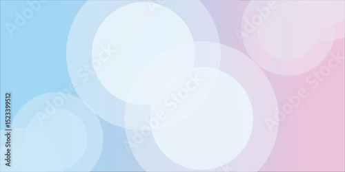 abstract background .blue and pink gradation. circle effect style. modern minimalist.eps 10