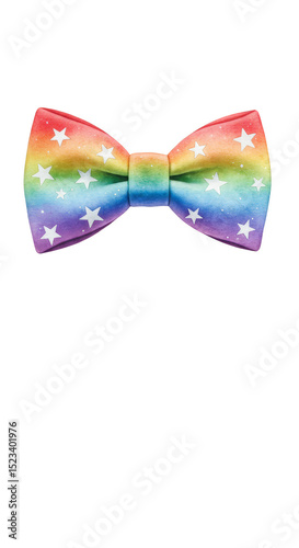 Isolated Rainbow Glitter Bo...