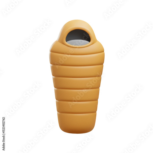 Isolated Sleeping Bag Campi...