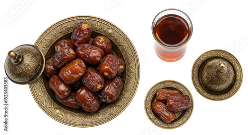 Isolated Still Life of Date...
