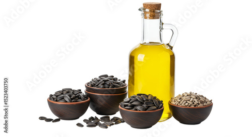 Isolated Still Life of Sunf...