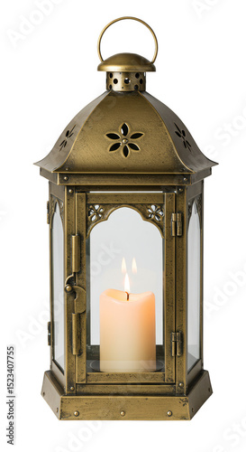 Isolated Transparent Golden...