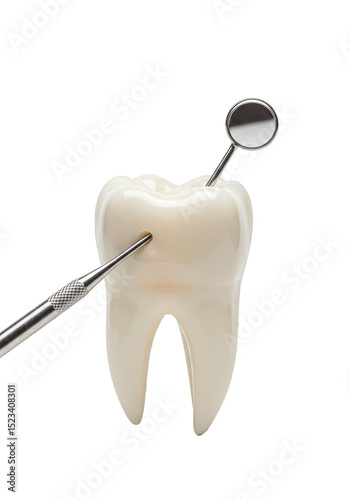 Isolated Transparent Tooth ...