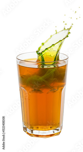 Isolated Transparent Tea Sp...