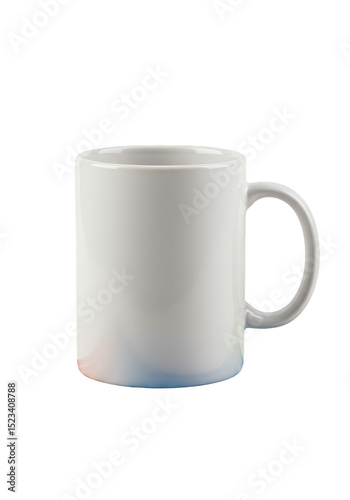 Isolated White Mug Transpar...