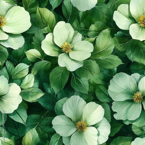 Seamless, high-definition light green fabric texture with a subtle woven pattern. Ideal for soft, elegant backgrounds, interior design, and fashion textiles, providing a clean and refined aesthetic.