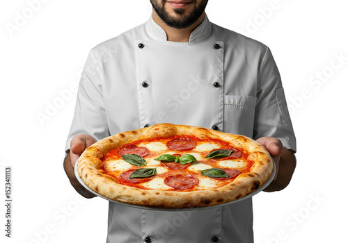 Realistic Image of Chef Hol...