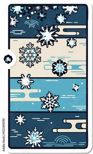 Frosty Snowflakes