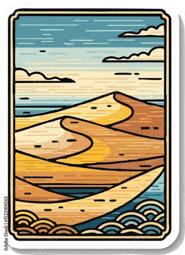 Sand Dune Ripple