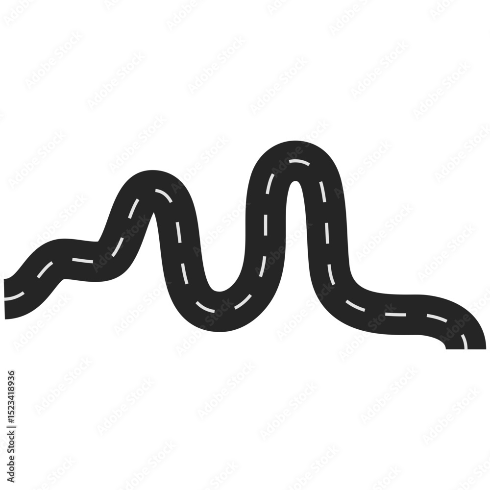 Obraz premium Roadmap Infographic Illustration.