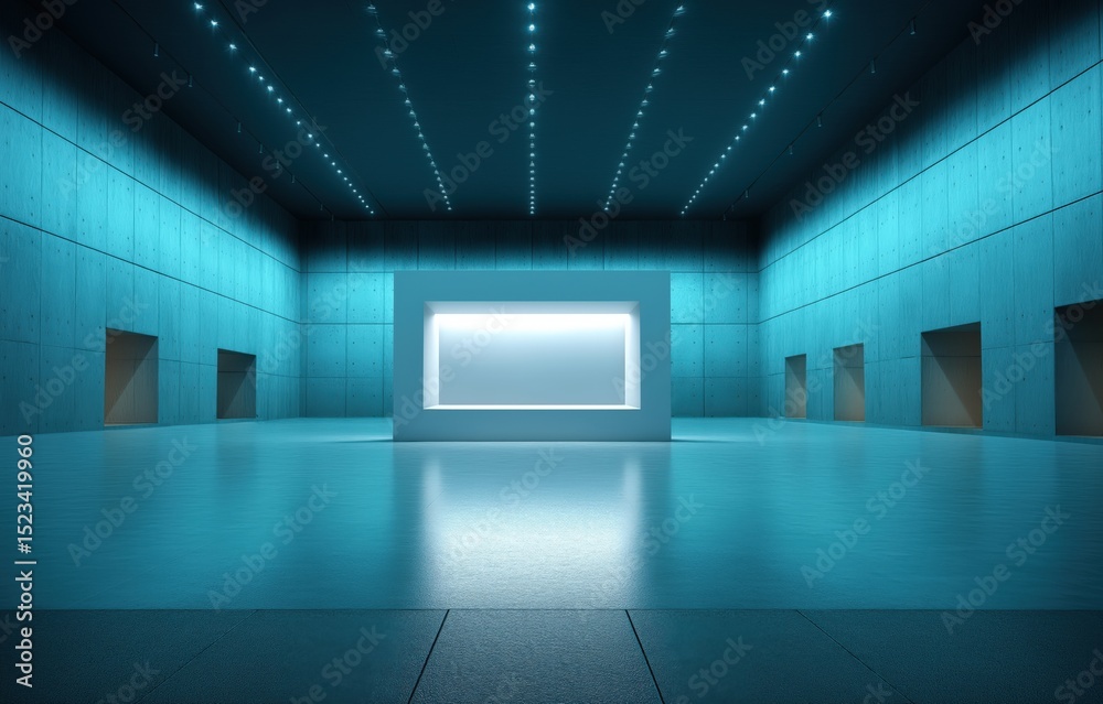 Empty picture frame on plain wall evokes introspection and tranquility in minimalist art space Empty picture frame on plain wall evokes introspection and tranquility in minimalist art space