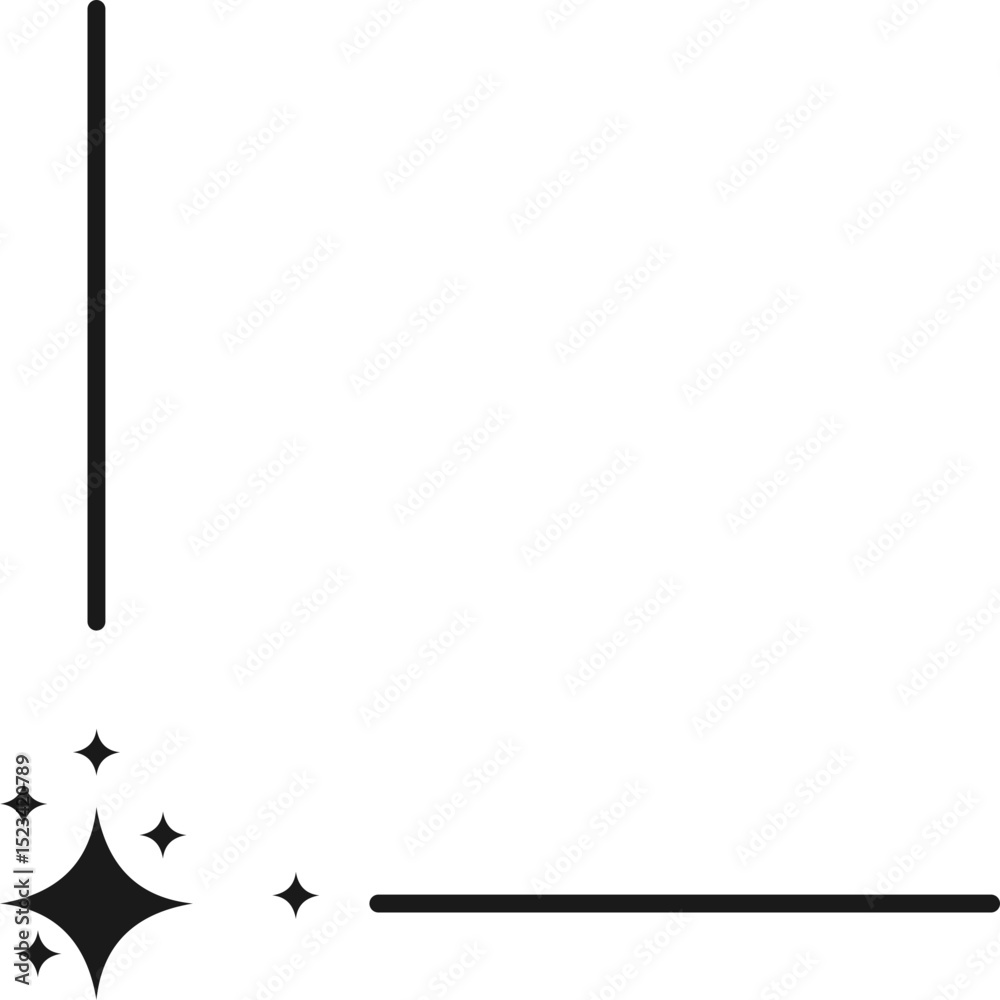 Obraz premium Sparkle Corner