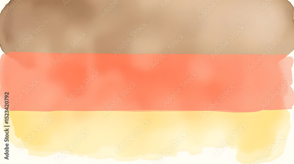 Naklejka premium german flag on the map