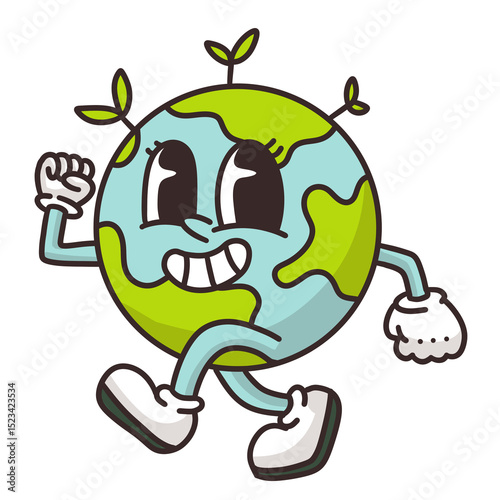 Wallpaper Mural Earth excited about a cleaner environment Torontodigital.ca