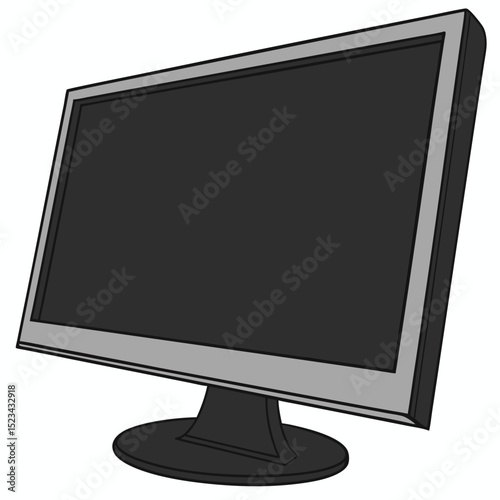 Modern computer monitor display screen technology device