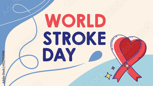 World Stroke Day Awareness Poster