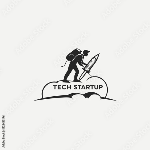 Tech startup business launch innovation growth success