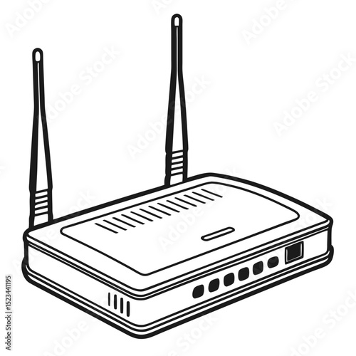 Wireless router internet modem network technology device