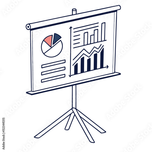 Business presentation charts graphs data analysis report marketing strategy planning