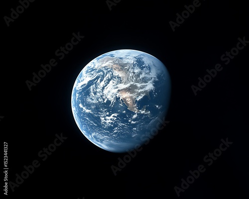 Earth from space, detailed view (2)