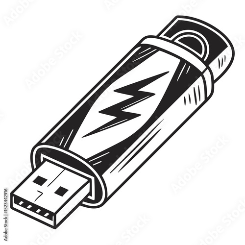 Fast charging usb flash drive data storage device