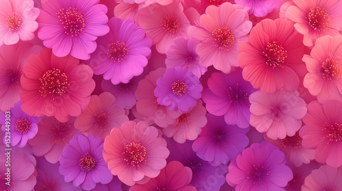 gorgeous pretty pink flower background wallpaper