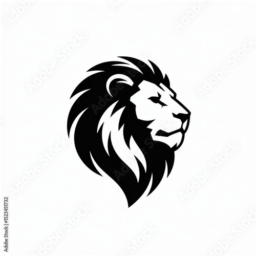 lion head vector