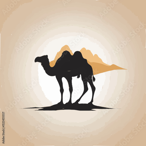 camel in desert