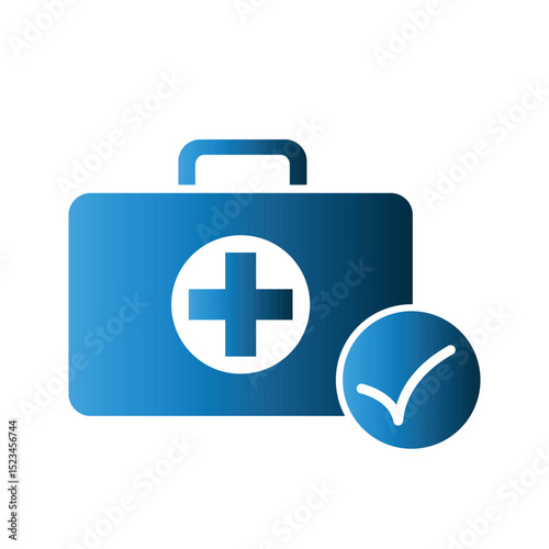 First Aid icon design template