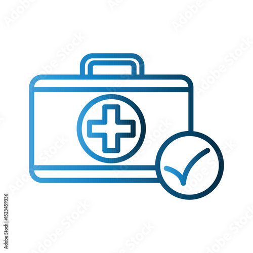 First Aid icon design template