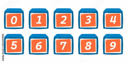 Toys Number Blocks