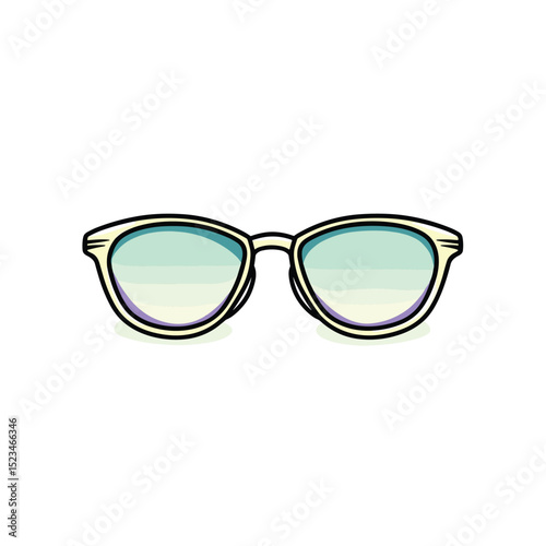 Eyeglasses vintage style lens summer eyesight fashion