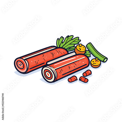 Fresh carrot food ingredient vegetable healthy diet