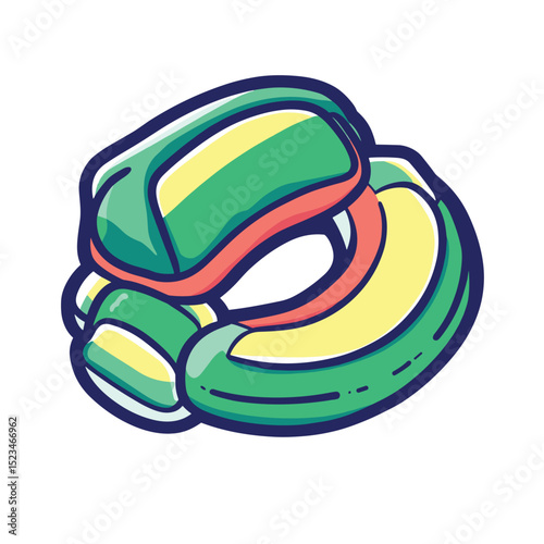 Fresh ripe avocado fruit halves isolated