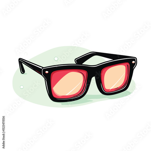 Retro eyeglasses eyewear fashion style accessory