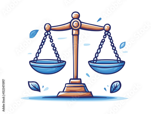 Scales of justice balance law courtroom symbol