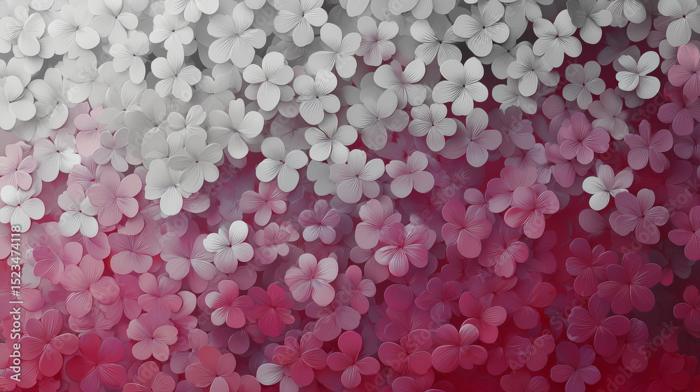 Obraz premium Luxury flower pattern background wallpaper